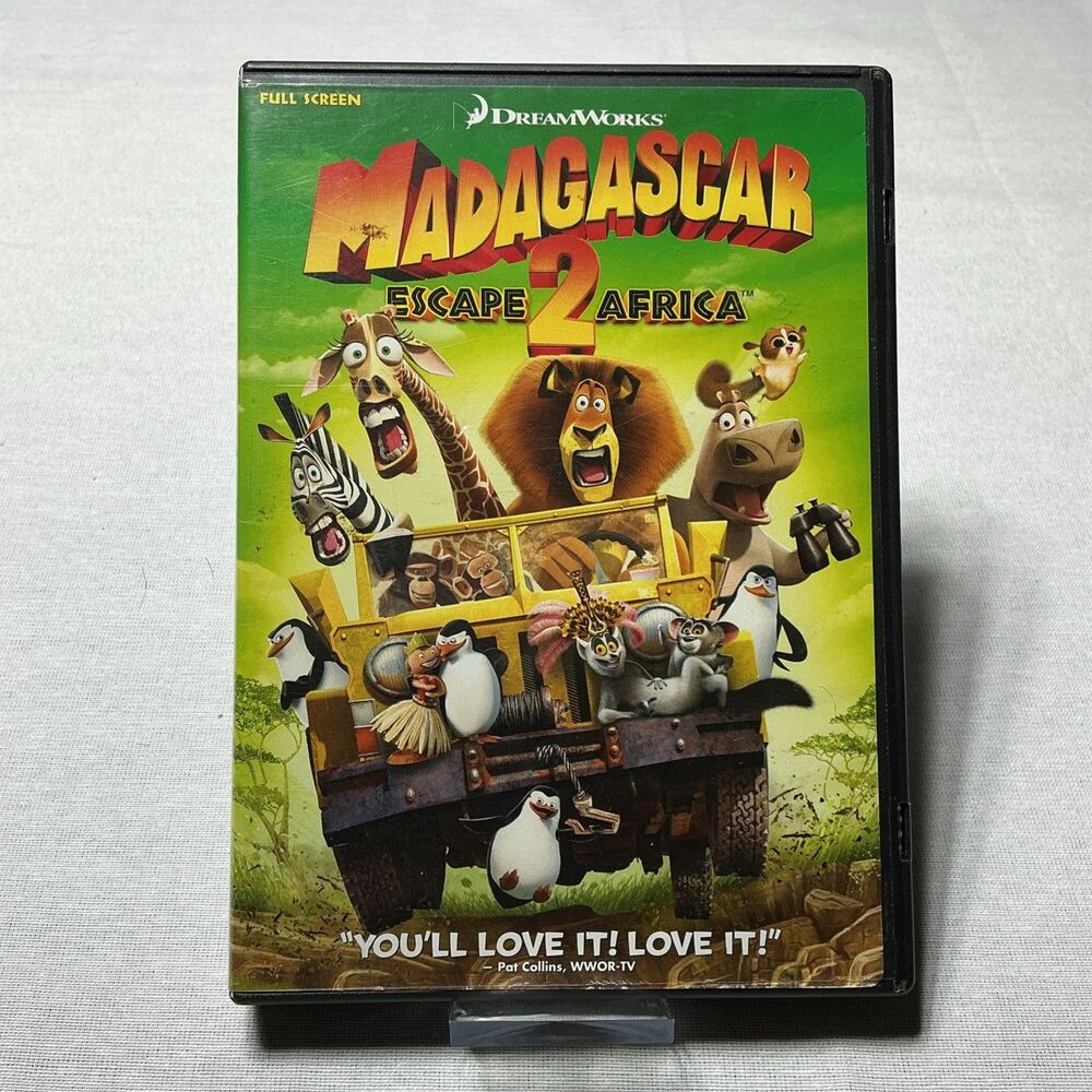 Madagascar Escape 2 Africa (DVD, 2008) NEW Factory Sealed widescreen